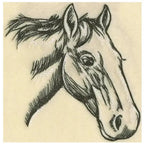 Anita Goodesign Horse Sketches (DC) 111MAGHD - Sewingmachinesplus.com