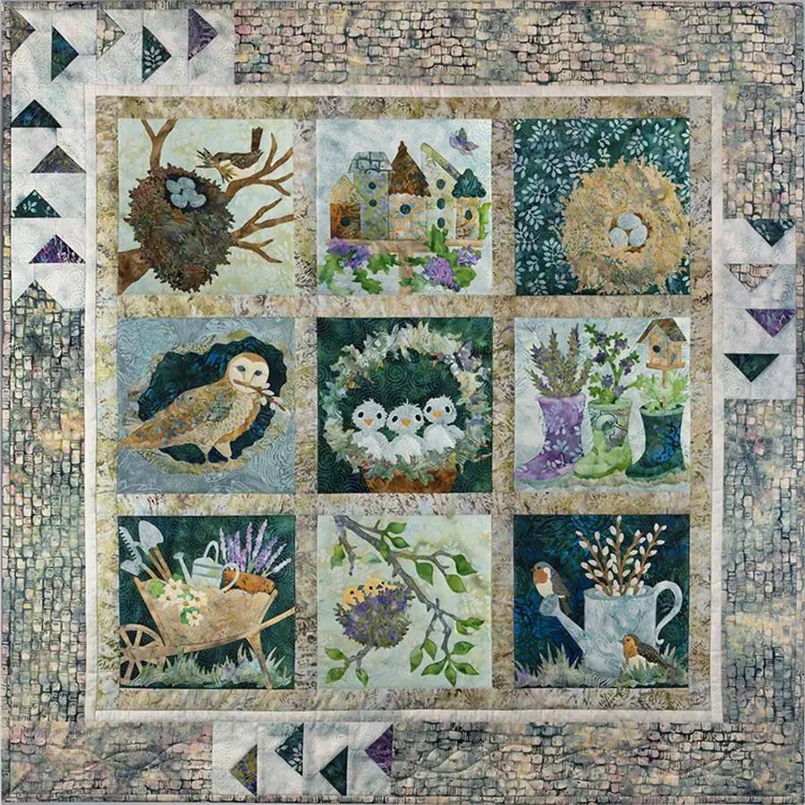 Hoffman Fabric McKenna Ryan Nesting Traditional Fabric Kit - Sewingmachinesplus.com