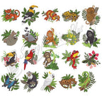 Dakota Collectibles Kiddie Rainforest Embroidery Designs - 970393