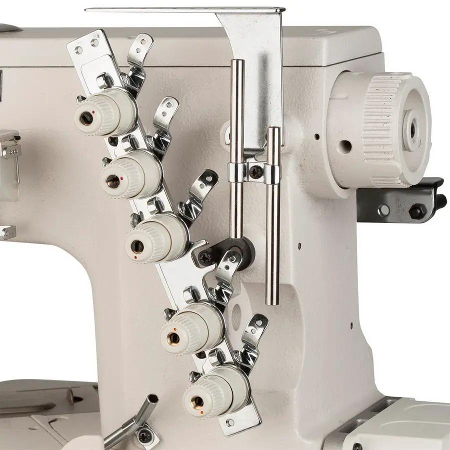 Reliable 3000IC Cylinder Bed Interlock Direct Drive Motor, Cover Stitch with Assembled Table and Uberlight 3100TL Light Lamp - Sewingmachinesplus.com