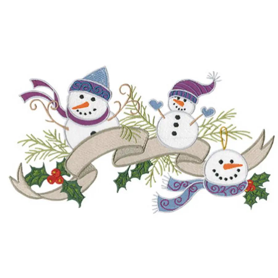 Anita Goodesign Christmas Ribbon Design Pk 147AGHD - Sewingmachinesplus.com