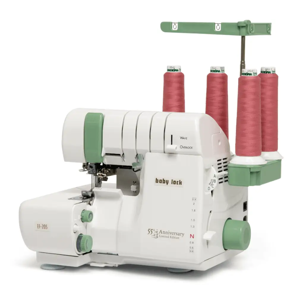 Baby Lock 55th Anniversary Limited Edition 4 Thread Serger (ble3atw - 3) - Sewingmachinesplus.com