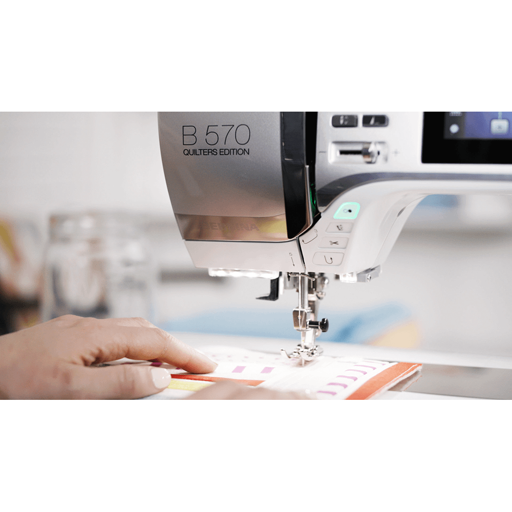 Bernina 570 Quilters Edition with embroidery module - Sewingmachinesplus.com