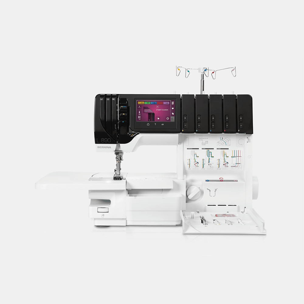BERNINA L 890 Overlock Coverstitch Combo - Sewingmachinesplus.com