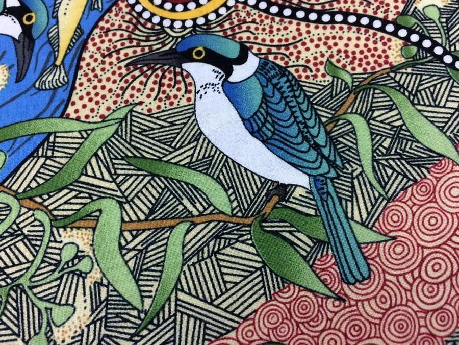 Ready to Sew Aboriginal Goose Chase Pre - cut Quilt Kit - Sewingmachinesplus.com