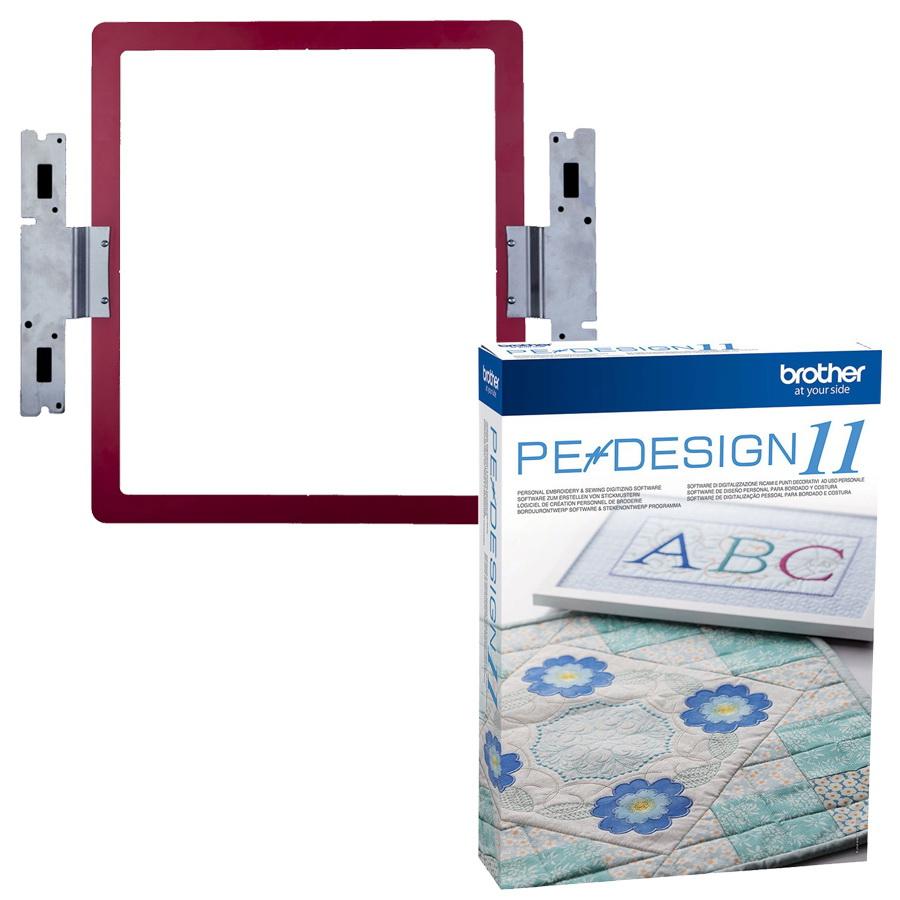 Durkee Sturdi Frame for 6 &10 Needle 12" X 14" with PE - Design 11 Software - Sewingmachinesplus.com