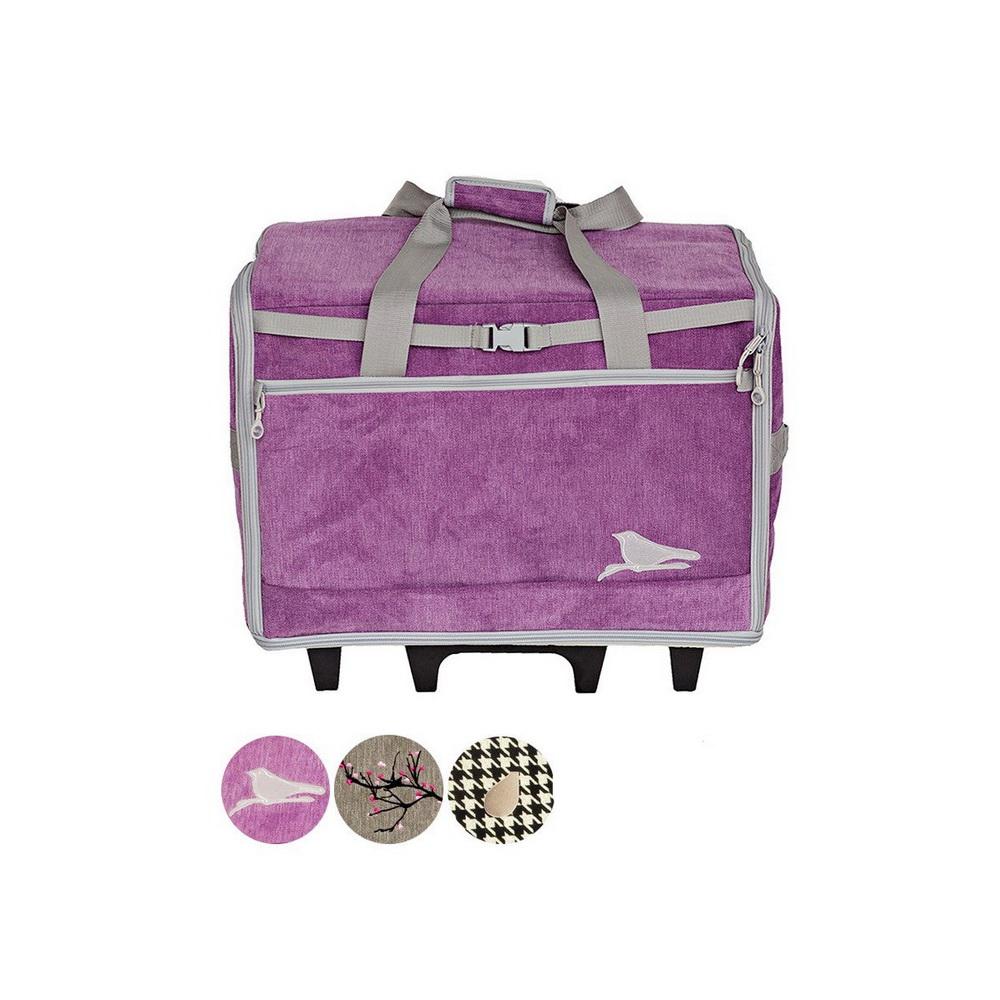 Bluefig Designer Series DS23 - Blossom - Wheeled Travel Bag 23" (Multiple Colors Available) - Sewingmachinesplus.com