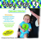 Baby Steps Embroidery CD w/SVG - Designs by Hope Yoder