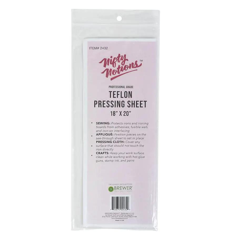 Nifty Notions Teflon Pressing Sheet 20" x 18" Pro Grade - Sewingmachinesplus.com