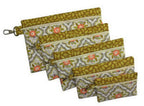 Embroidery Garden Zippered Bags Set