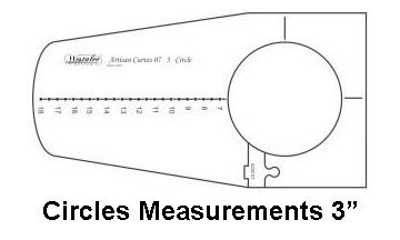 Westalee Design Artisan Curve Templates - Circles