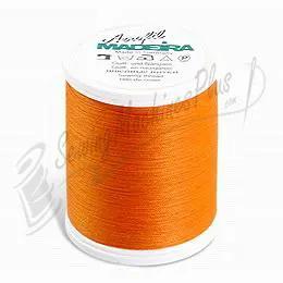 Sewing thread Madeira Aerofil orange polyester, 1100 yards