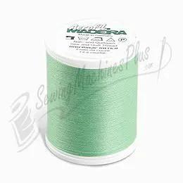Madeira Aerofil polyester thread spool, green, 1100 yards