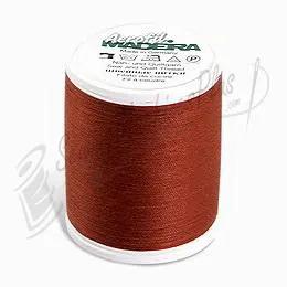 Madeira Aerofil polyester sewing thread, brown, 1100 yards