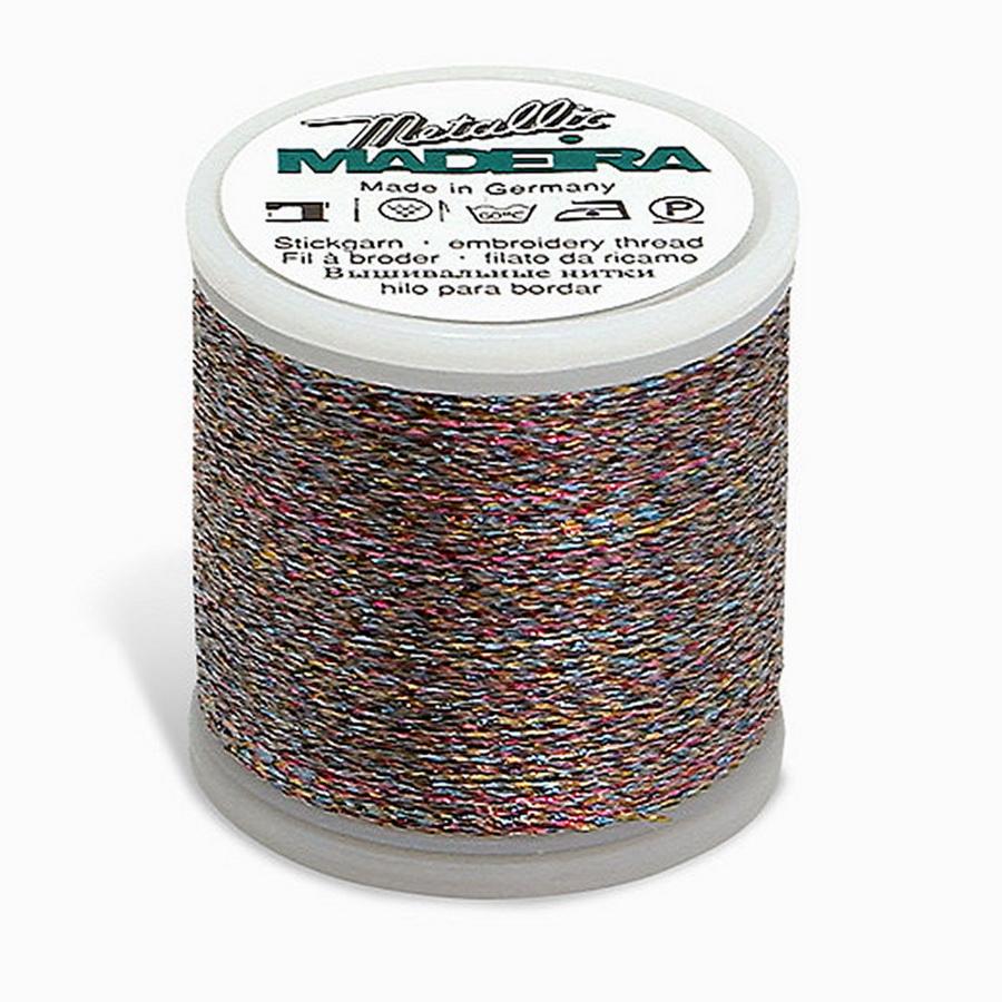 Madeira Metallic No. 40 220yds - White Blue Gold Pink - 280