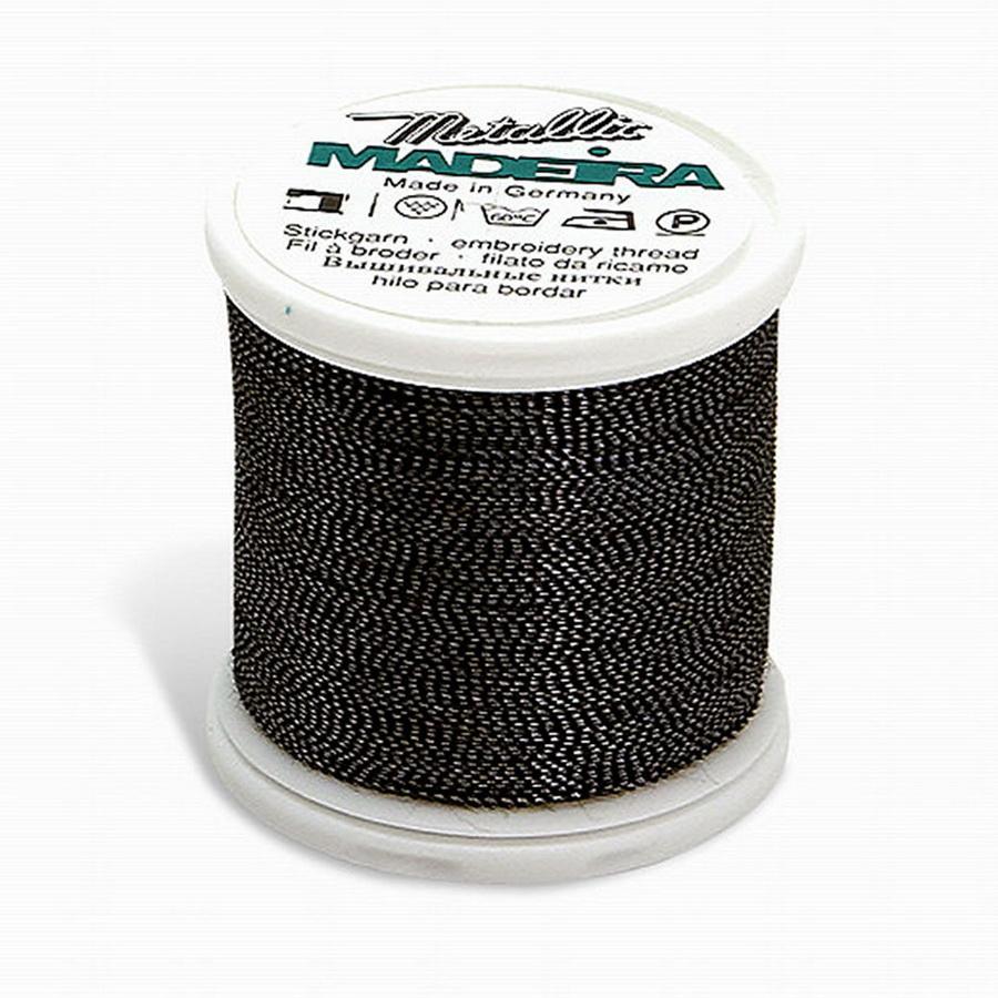 Madeira Metallic No. 40 220yds - Black/Blue - 460