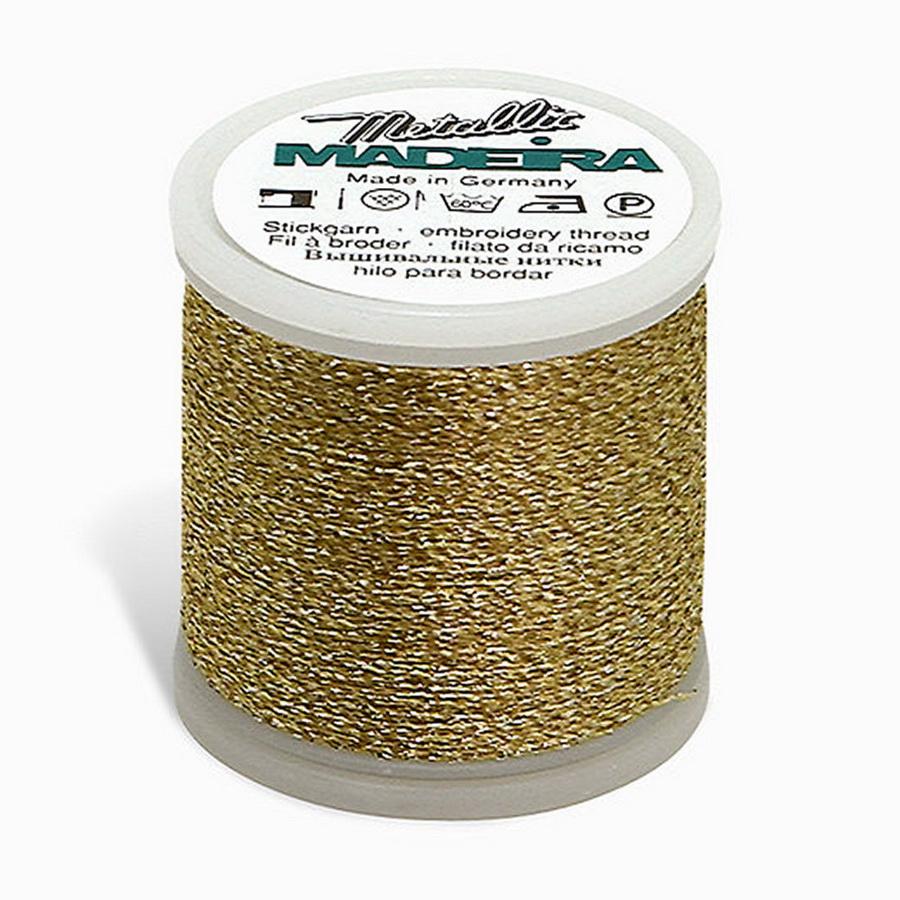 Madeira Metallic No. 40 220yds - Light Gold - 24