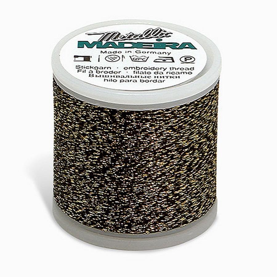 Madeira Metallic No. 40 220yds - Gold/Black - 251