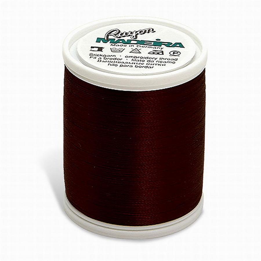 Madeira Rayon NO. 40 1100yds - Dark Chestnut - 1386