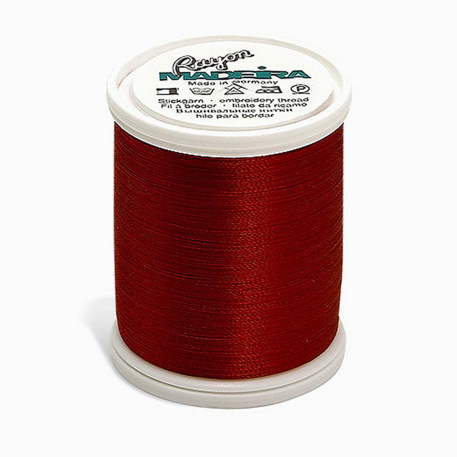 Madeira Rayon NO. 40 1100yds - Bayberry Red - 1181