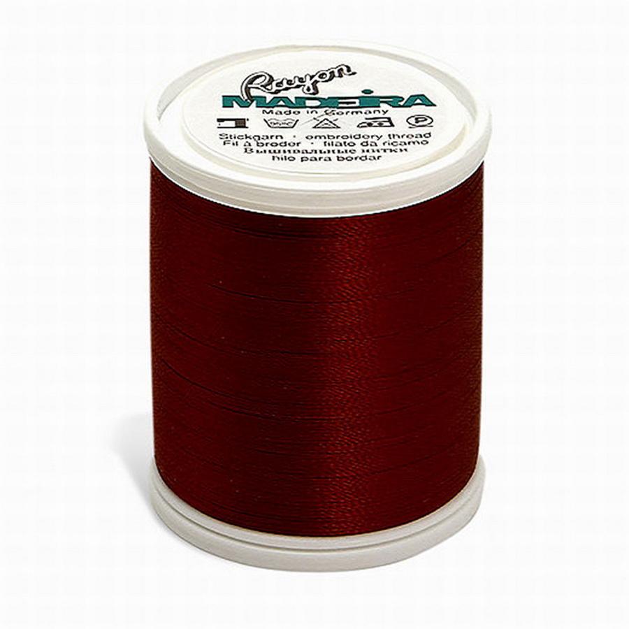 Madeira Rayon NO. 40 1100yds - Dark Burgundy - 1385