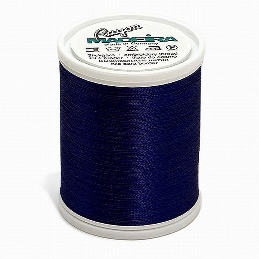 Madeira Rayon NO. 40 1100yds - Bright Navy Blue - 1166