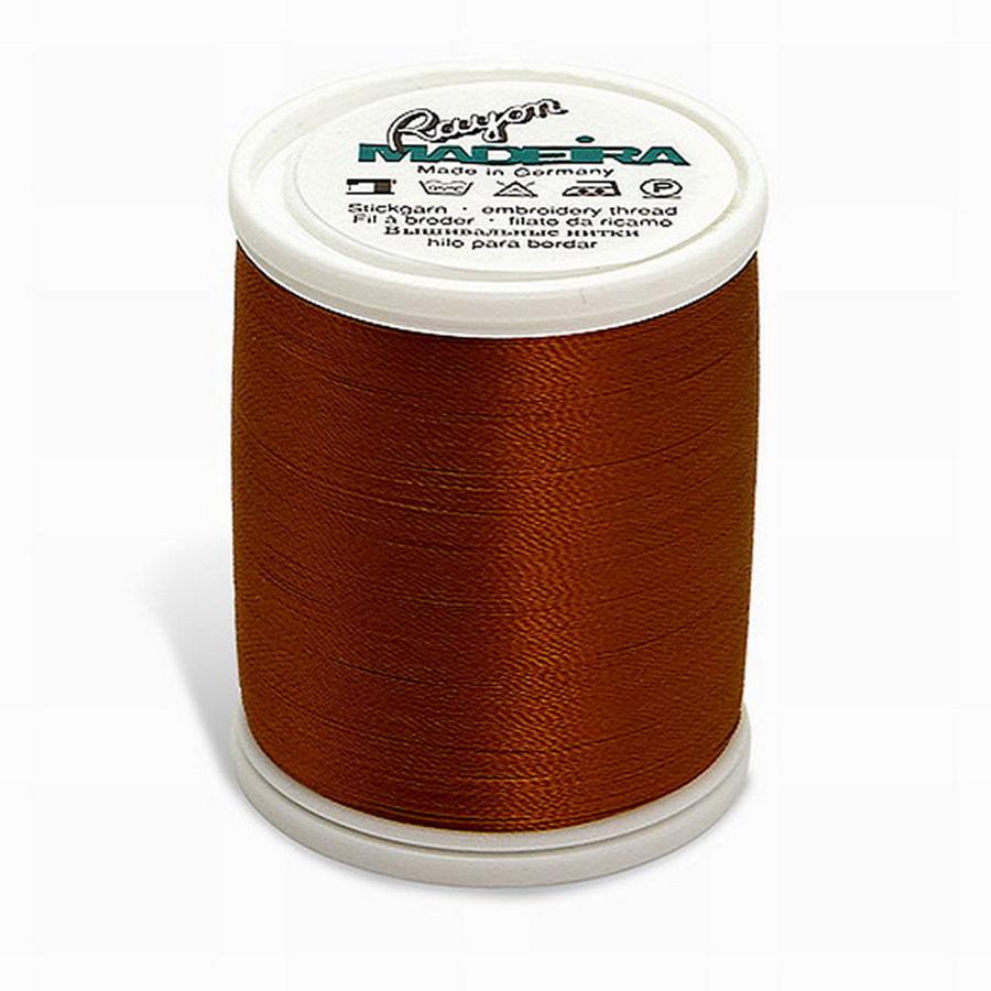 Madeira Rayon NO. 40 1100yds - Dark Maple - 1257
