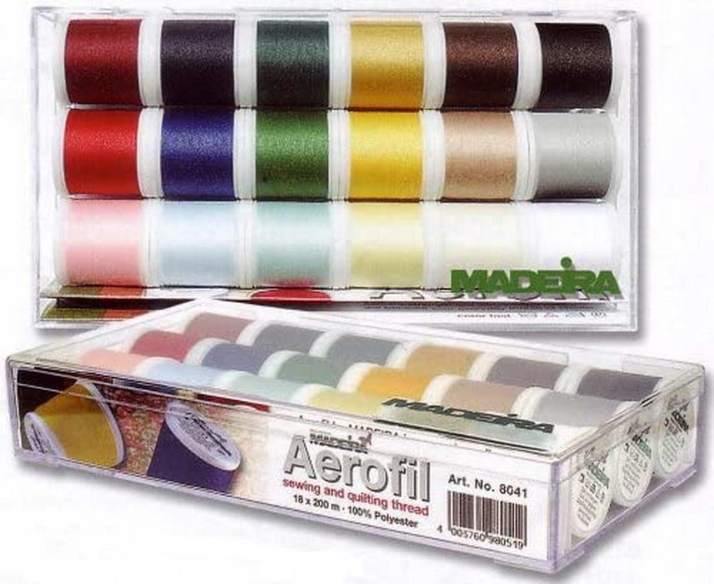 Madeira Aerofil Polyester 18 Spool Thread Kit