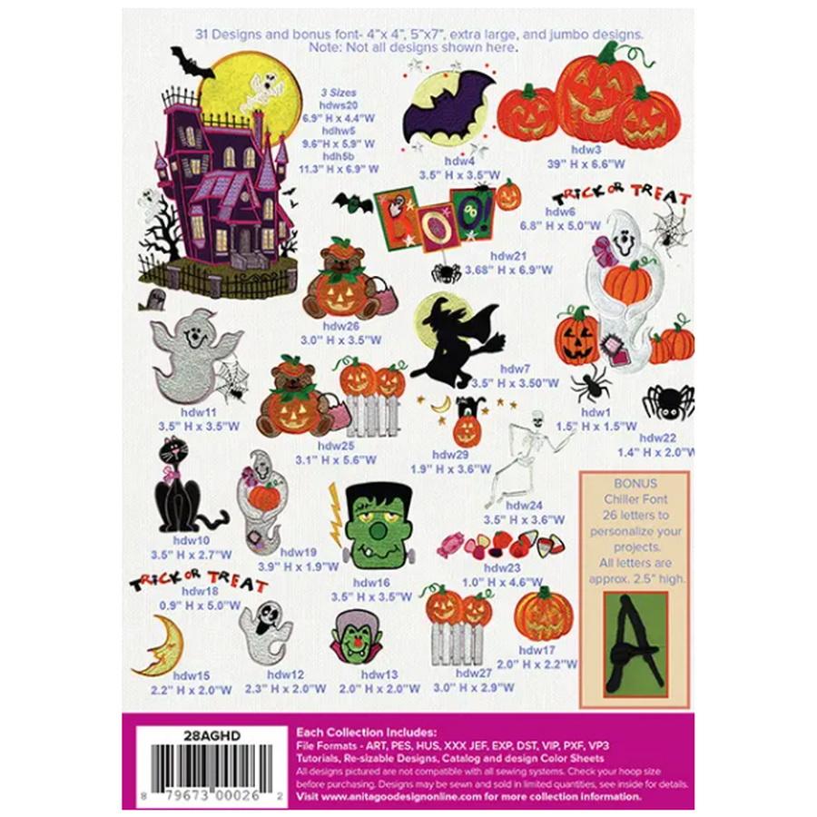 Anita Goodesign Halloween (31 designs)