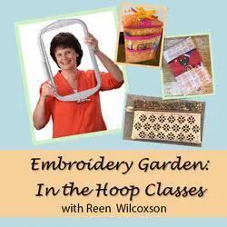 Embroidery Garden In the Hoop Classes in Mission Bay. May 5, 2018 9am - 4pm - Sewingmachinesplus.com