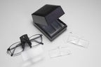 Daylight Clip - on Spectacle Magnifiers With 4 Lenses - Sewingmachinesplus.com