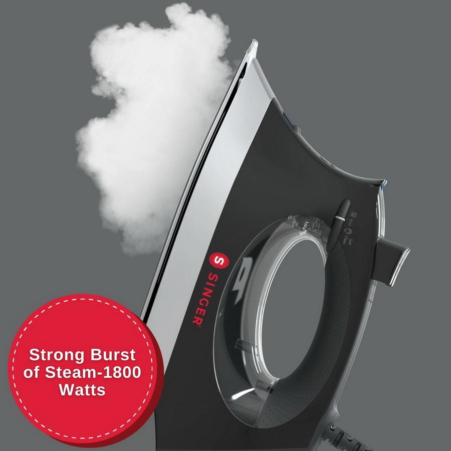 Singer Iron Gray SteamCraft Plus 2.0 Steam Iron - Sewingmachinesplus.com