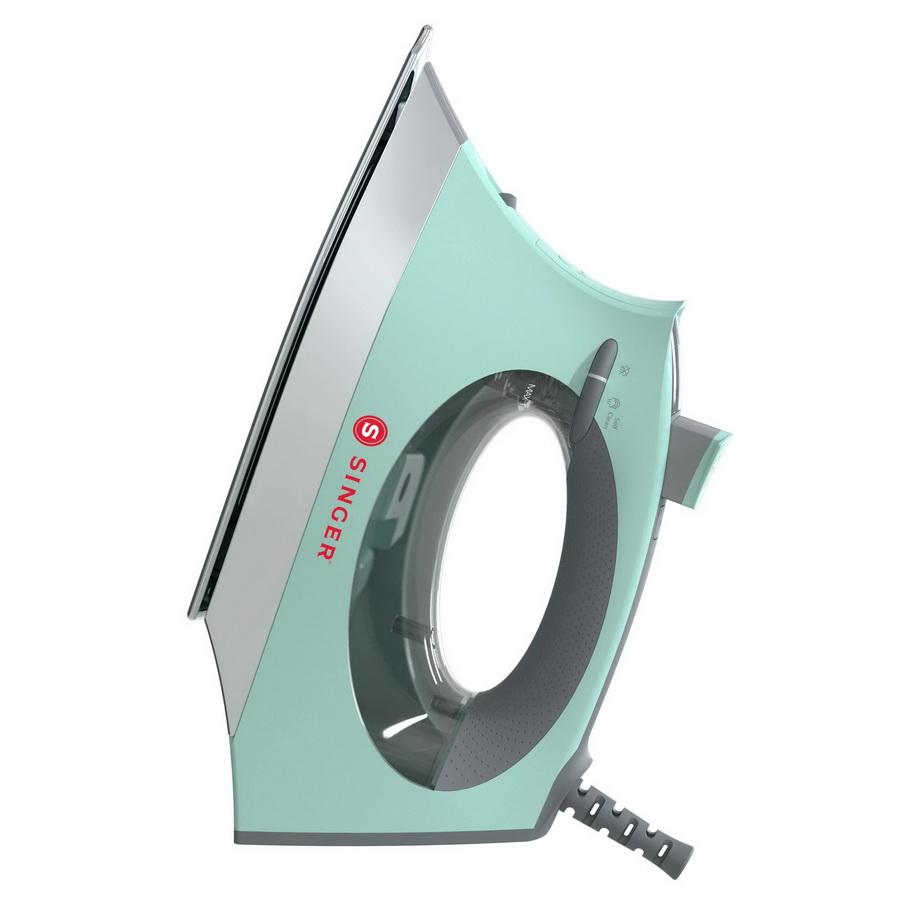 Singer Iron Mint and Gray SteamCraft Plus Steam Iron - Sewingmachinesplus.com