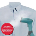 Singer Handheld Steamer (Mint Green) - Sewingmachinesplus.com
