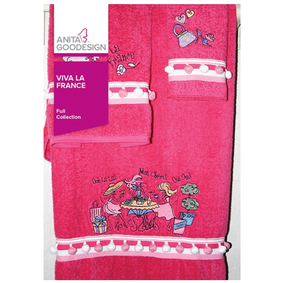 Anita Goodesign Viva La France (34 Designs) - Sewingmachinesplus.com