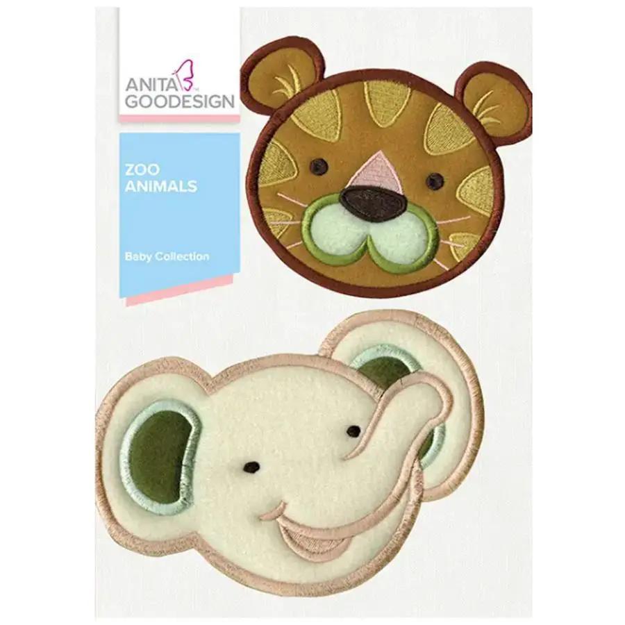 Anita Goodesign Baby Zoo Animals 21BAG - Sewingmachinesplus.com