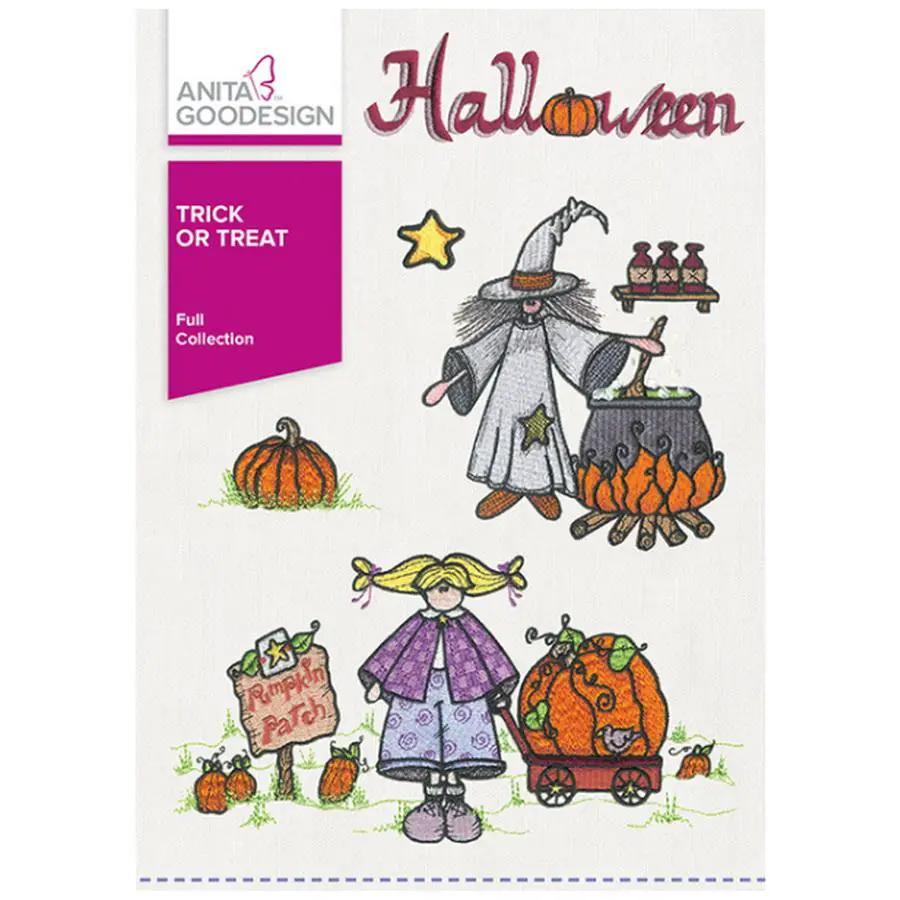 Anita Goodesign Trick or Treat (38 Designs) 51AGHD - Sewingmachinesplus.com