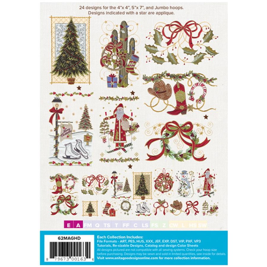 Jolly Holiday 2 by Anita Goodesign - Sewingmachinesplus.com