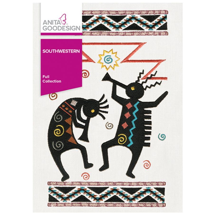 Anita Goodesign Southwestern (43 Designs) - Sewingmachinesplus.com