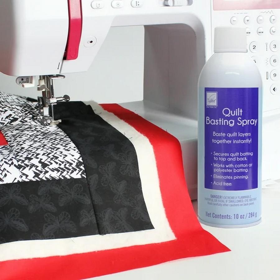 June Tailor Quilt Basting Adhesive 10 Oz. Spray - Sewingmachinesplus.com