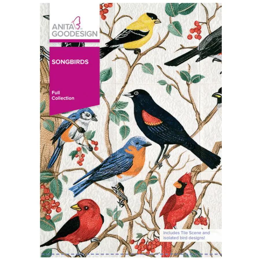 Anita Goodesign Songbirds 156AGHD - Sewingmachinesplus.com