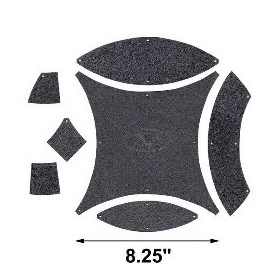 Martelli Double Wedding Ring Mini Template Set - Sewingmachinesplus.com