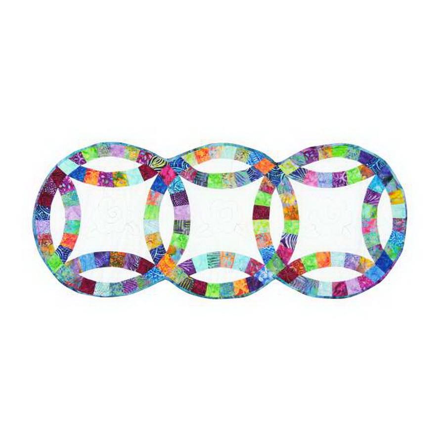 Martelli Double Wedding Ring Mini Template Set - Sewingmachinesplus.com