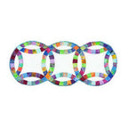 Martelli Double Wedding Ring Mini Template Set - Sewingmachinesplus.com