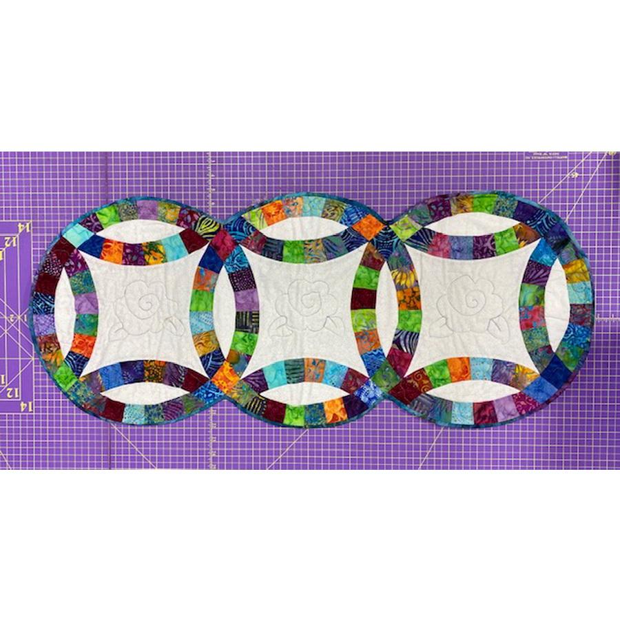 Martelli Double Wedding Ring Template Set - Sewingmachinesplus.com