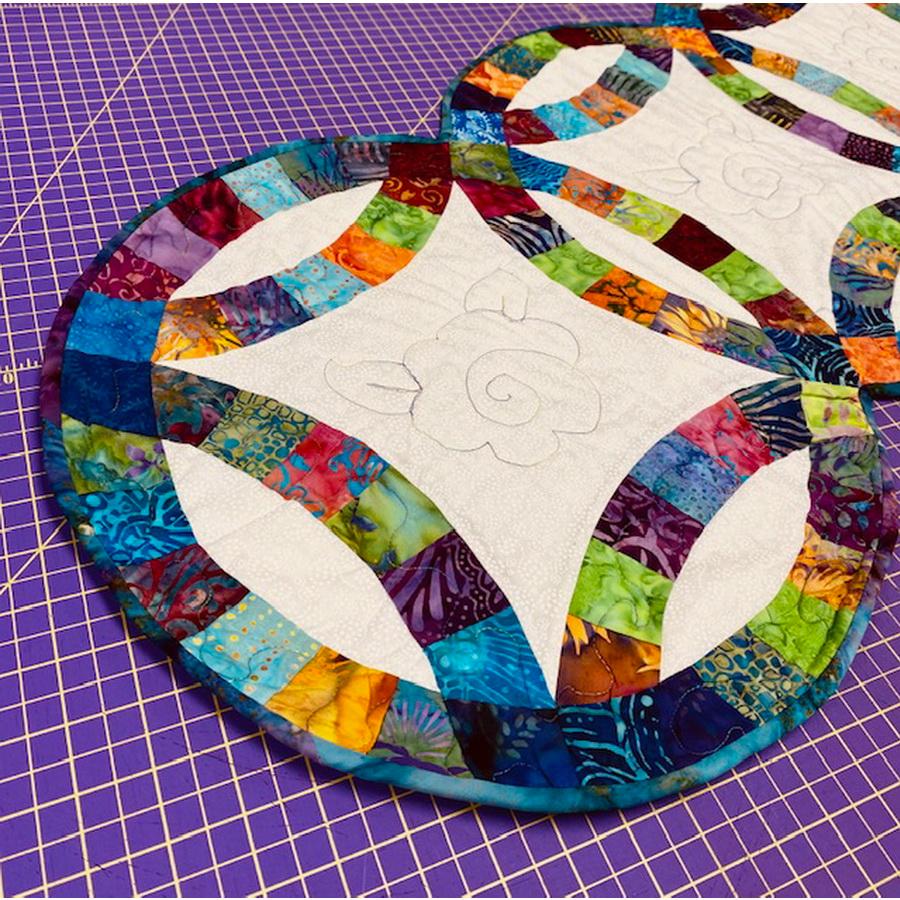 Martelli Double Wedding Ring Template Set - Sewingmachinesplus.com