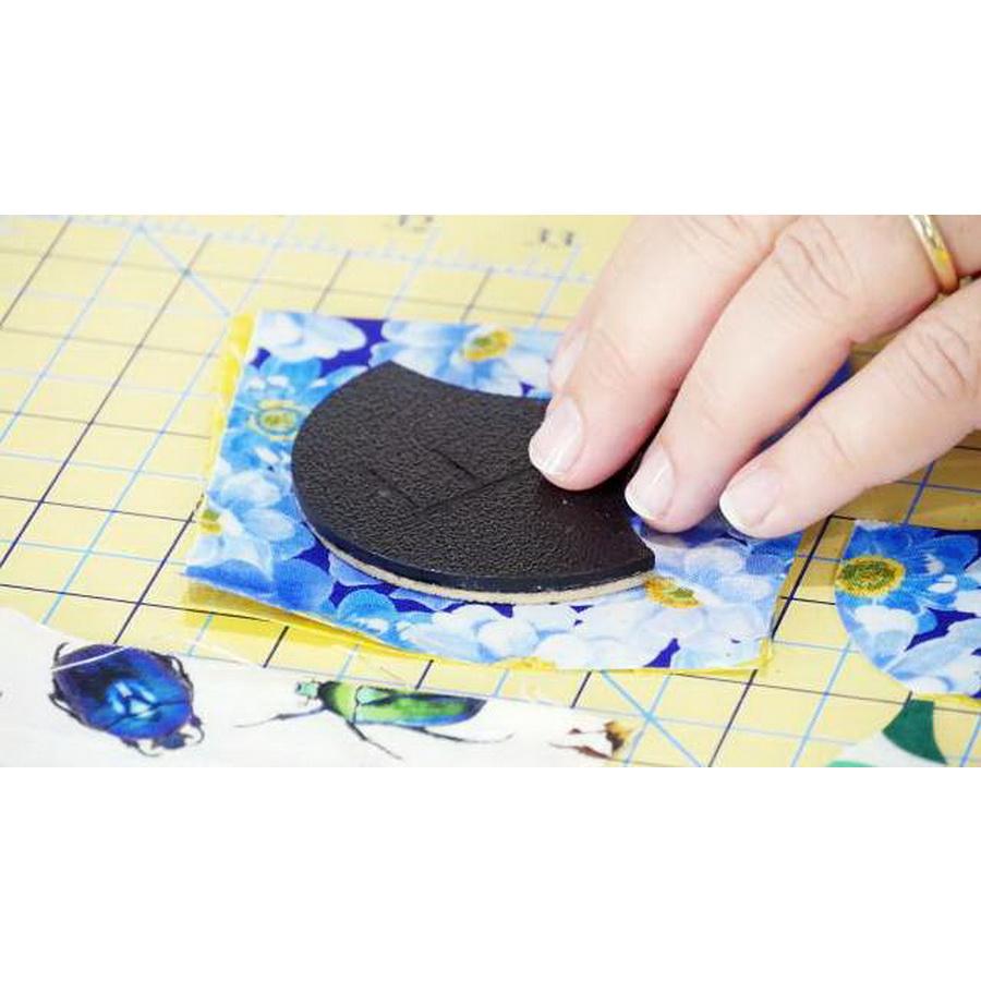 Martelli English Paper Piecing Clamshell Template & Fussy - Cut Window - Sewingmachinesplus.com