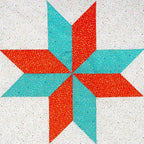 Martelli LeMoyne Star 4pc Template Set - Sewingmachinesplus.com
