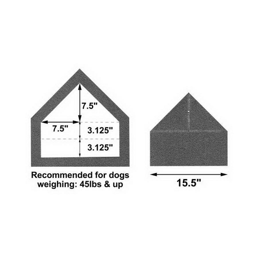 Martelli Over Collar Pet Bandana Template and Window (Large) - Sewingmachinesplus.com