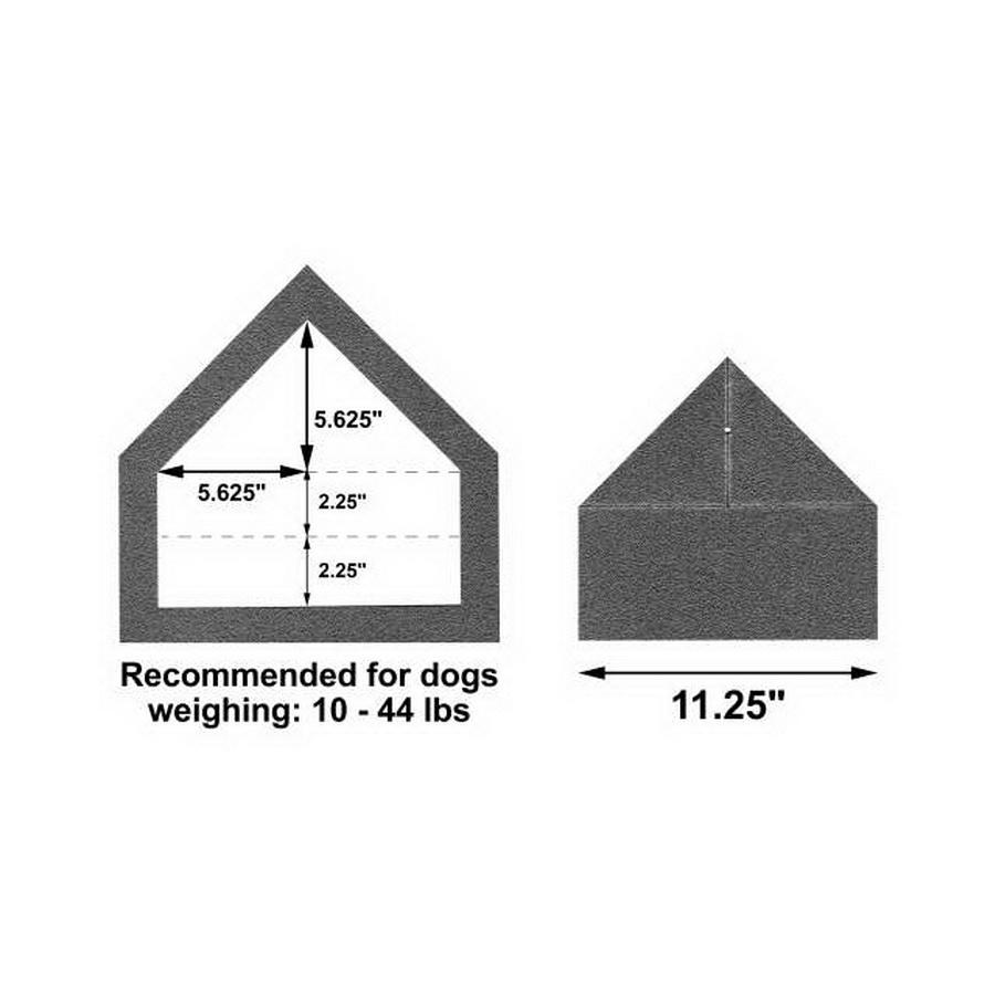 Martelli Over Collar Pet Bandana Template and Window (Medium) - Sewingmachinesplus.com